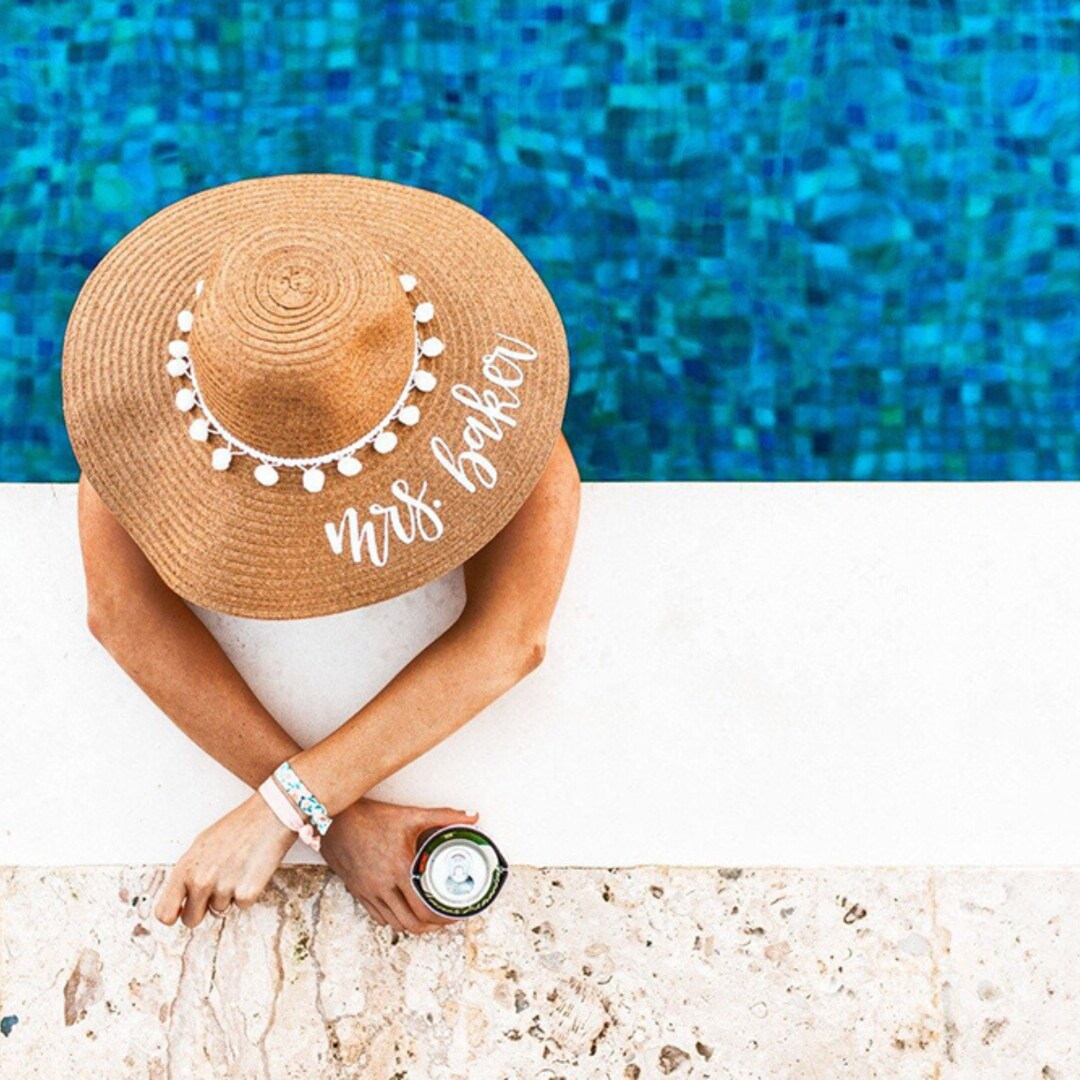 Custom Beach Hats for Women Personalized Sun Hats for Women Etsy UK