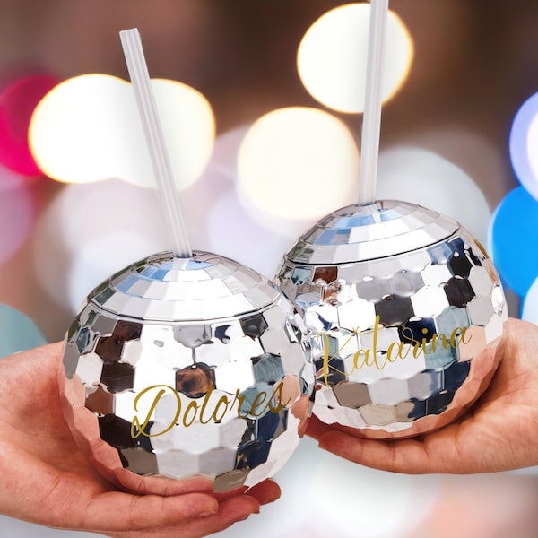 Disco Ball Cups Etsy