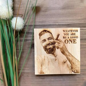 Engraved Wooden Photo, Personalized Photo on Wood, Picture on Wood Gift ...