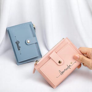 Custom Wallet With Name, Personalized Wallet For Women, Personalized Wallet For Girls, Christmas Gifts For Her, Gifts For Her, Custom Gifts