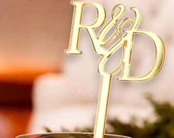Personalized Drink Stirrers, Wedding Drink Stirrers Bulk, Initial Drink Stirrers, Acrylic Drink Stirrers, Personalized Wedding Decor