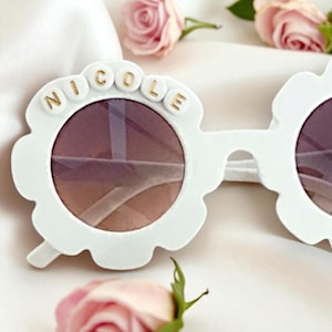 Custom Flower Girl Sunglasses, Flower Sunglasses For Girls, Flower Girl Sunglasses Wedding, Flower Girl Proposal, Gifts for Flower Girls