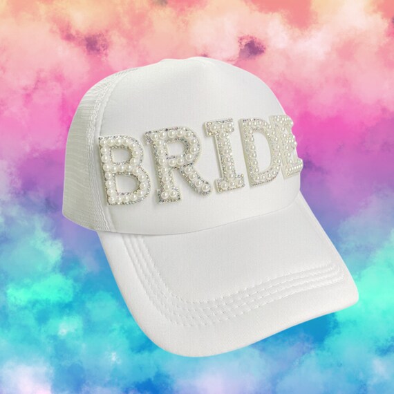Custom Bride Baseball Cap, Bridesmaid And Bride Matching Hats