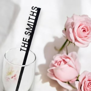 Custom Name Drink Stirrer, Personalized Drink Stirrers, Custom Cocktail Stirrers, Custom Cocktail Stirrers, Custom Wedding Decor