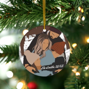 Personalized Photo Ornament, Personalized Christmas Ornaments, 2023 Personalized Christmas Ornaments, Custom Christmas Ornaments
