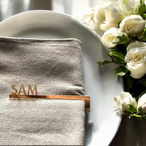 Servilleteros personalizados, etiquetas con nombre para servilletas, etiquetas con nombre para servilletas de boda, decoración de boda personalizada, tarjetas con nombre para bodas, etiquetas con nombre para fiestas