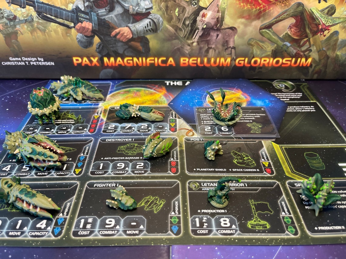 Twilight Imperium Plants Custom Fleet Etsy