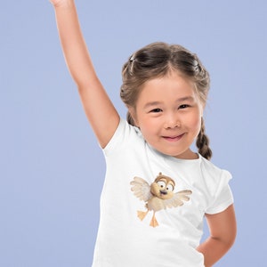 Kids Migration Movie T shirt The Mallard Family, Duck Family, Pam, Dax, Gwen, Mack, Dan Wild Duck, Delroy image 9