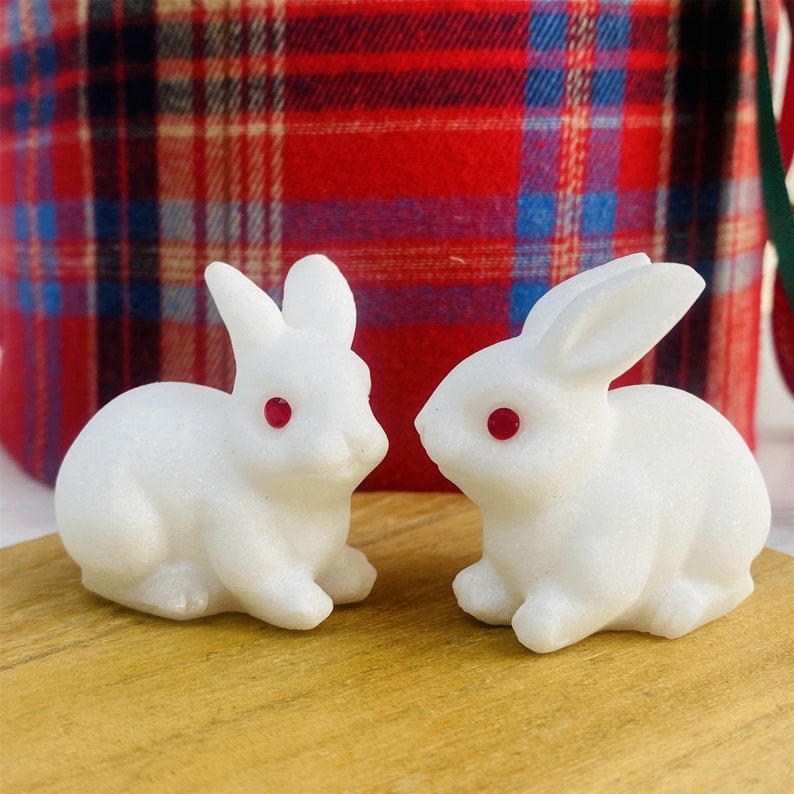 1PC Natural White Jade Rabbit Carving,quartz Crystal Rabbit,cute Rabbit,crystal Sculpture