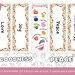 Printable Bible Bookmarks Names of God Set of 2 Printable Book Marks ...