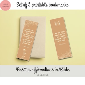 Printable bookmark Bible Book Mark Vintage bookmark digital downloadable Bible Verse Printable BookLover gift