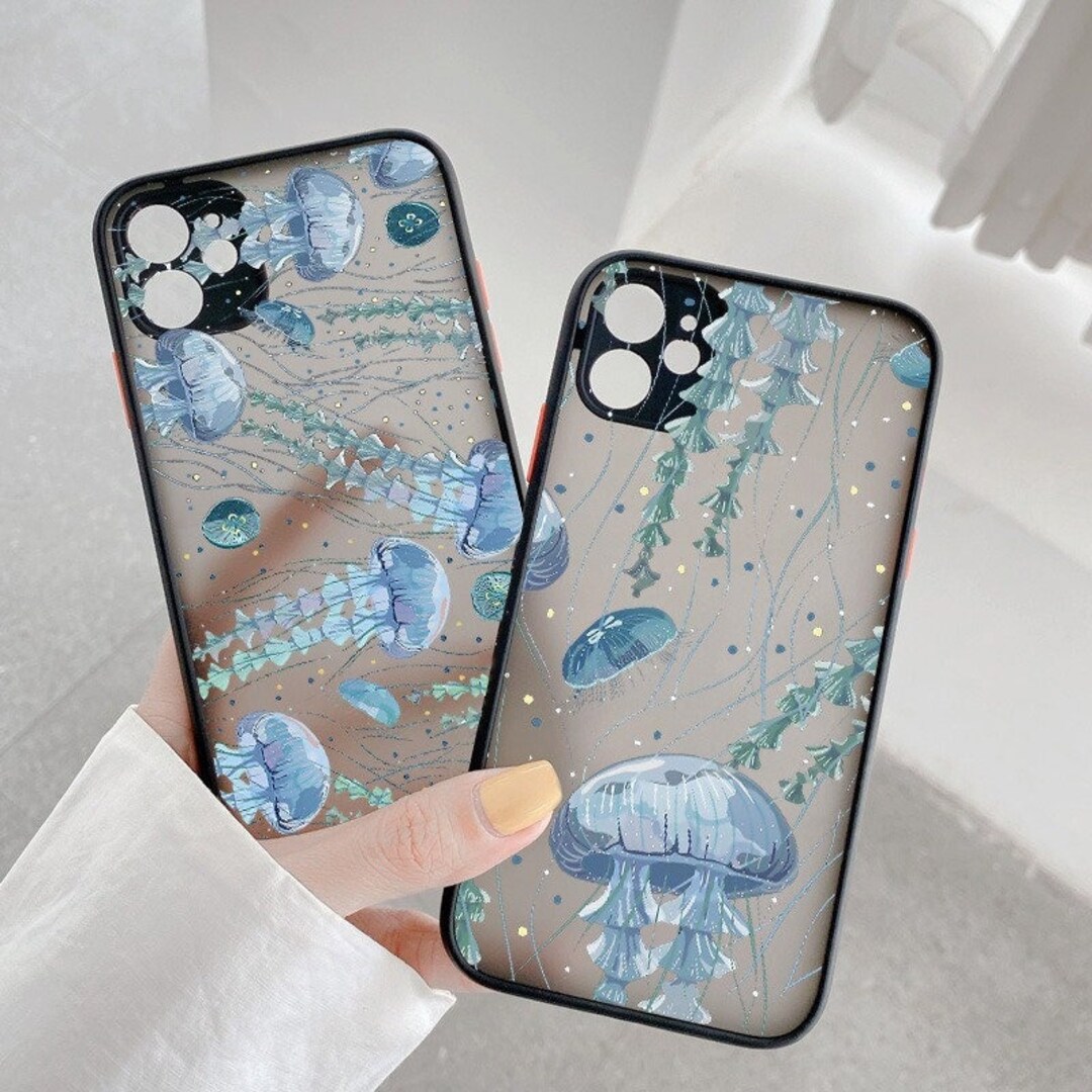 Cute Jellyfish Phone Case for Iphone 14 13 12 11 Pro Max Case Etsy