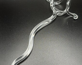Clear Glass Plant Wand for Vining Houseplants