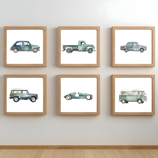 Vintage Car Nursery Etsy