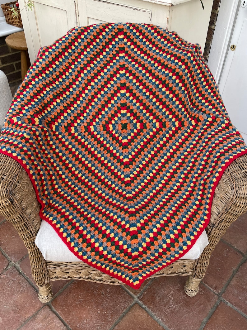 Handmade Crochet Blanket Etsy