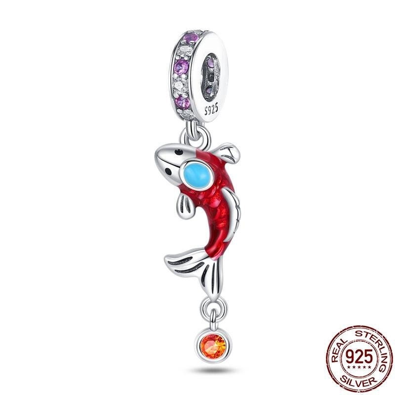Pandora good fortune carp charm sale