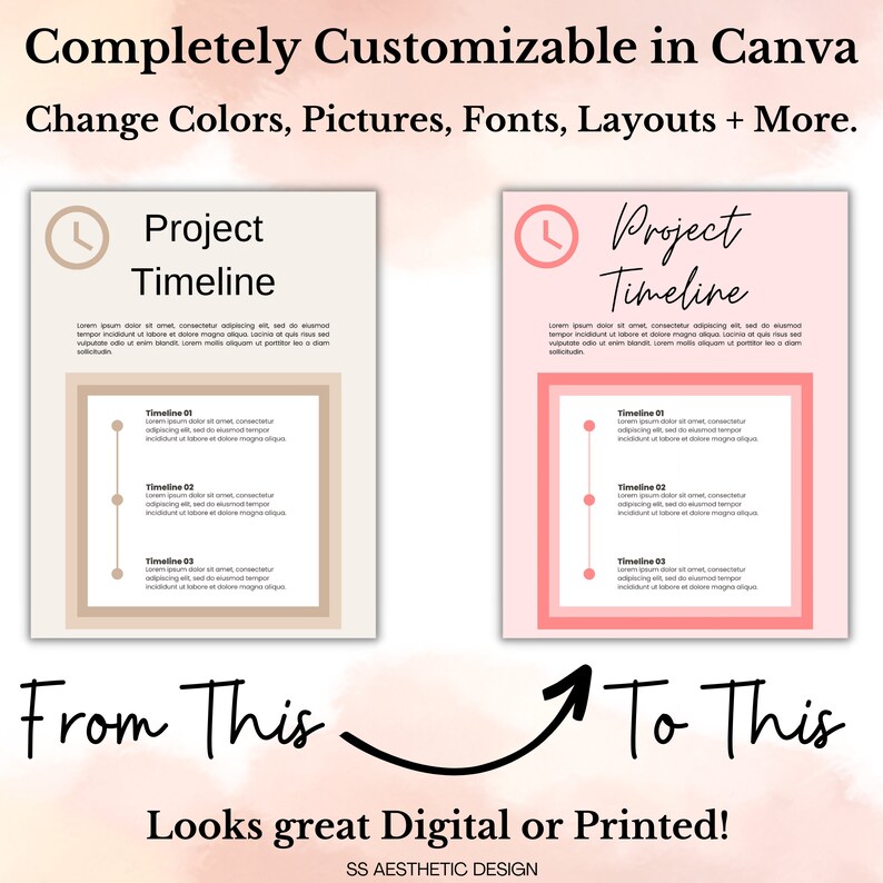 Project Proposal Template Project Management Virtual Assistant Social ...