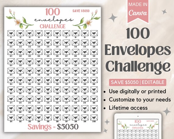 Relevez le Défi des 100 Enveloppes : Et Économisez 5000 Euros