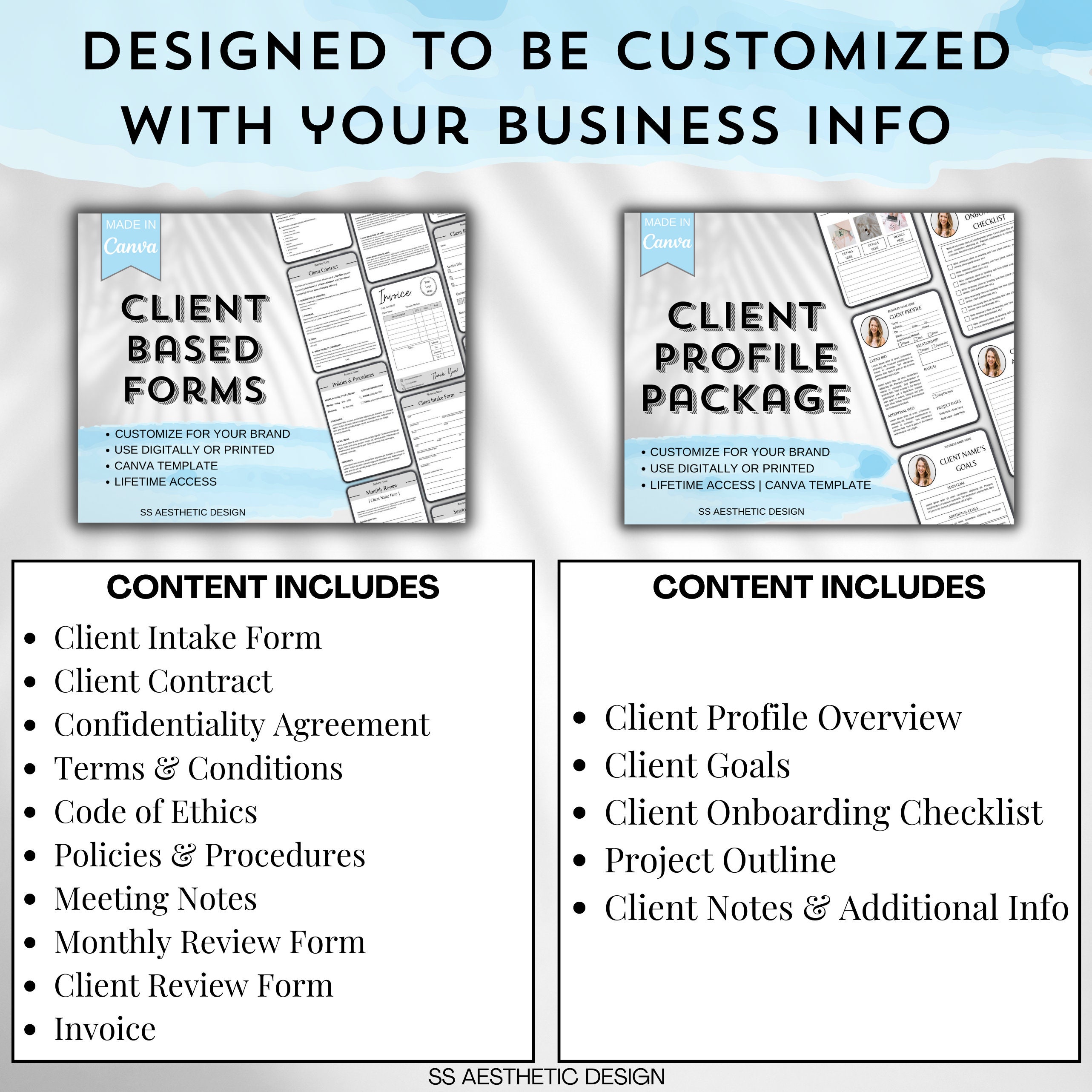 New Client Onboarding Bundle | Virtual Assistant | Social Media Manager ...