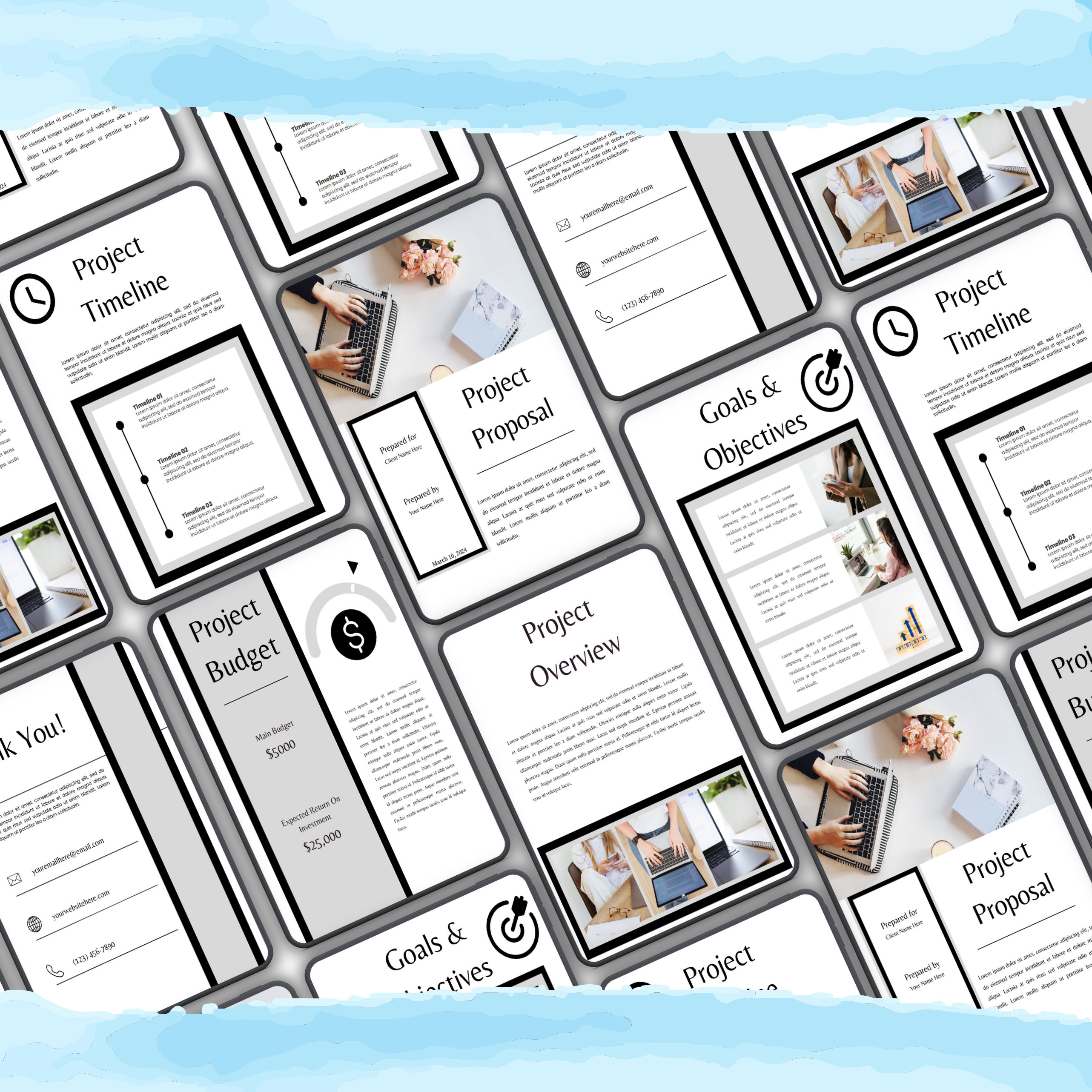 Project Proposal Template | Project Management | Virtual Assistant ...