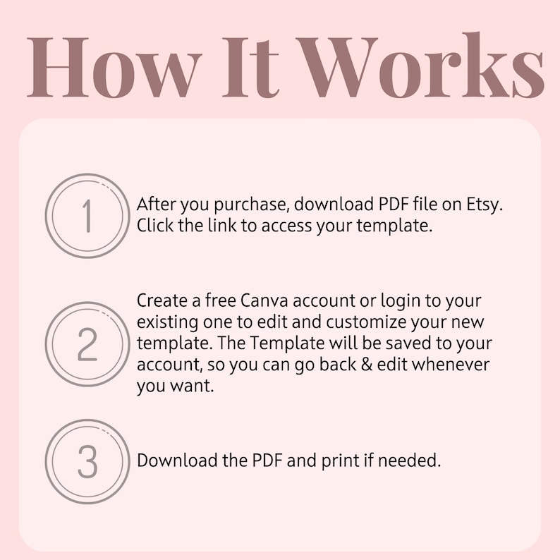 Editable Sign in Sheet Instant Download Sign in Sheet Canva Etsy