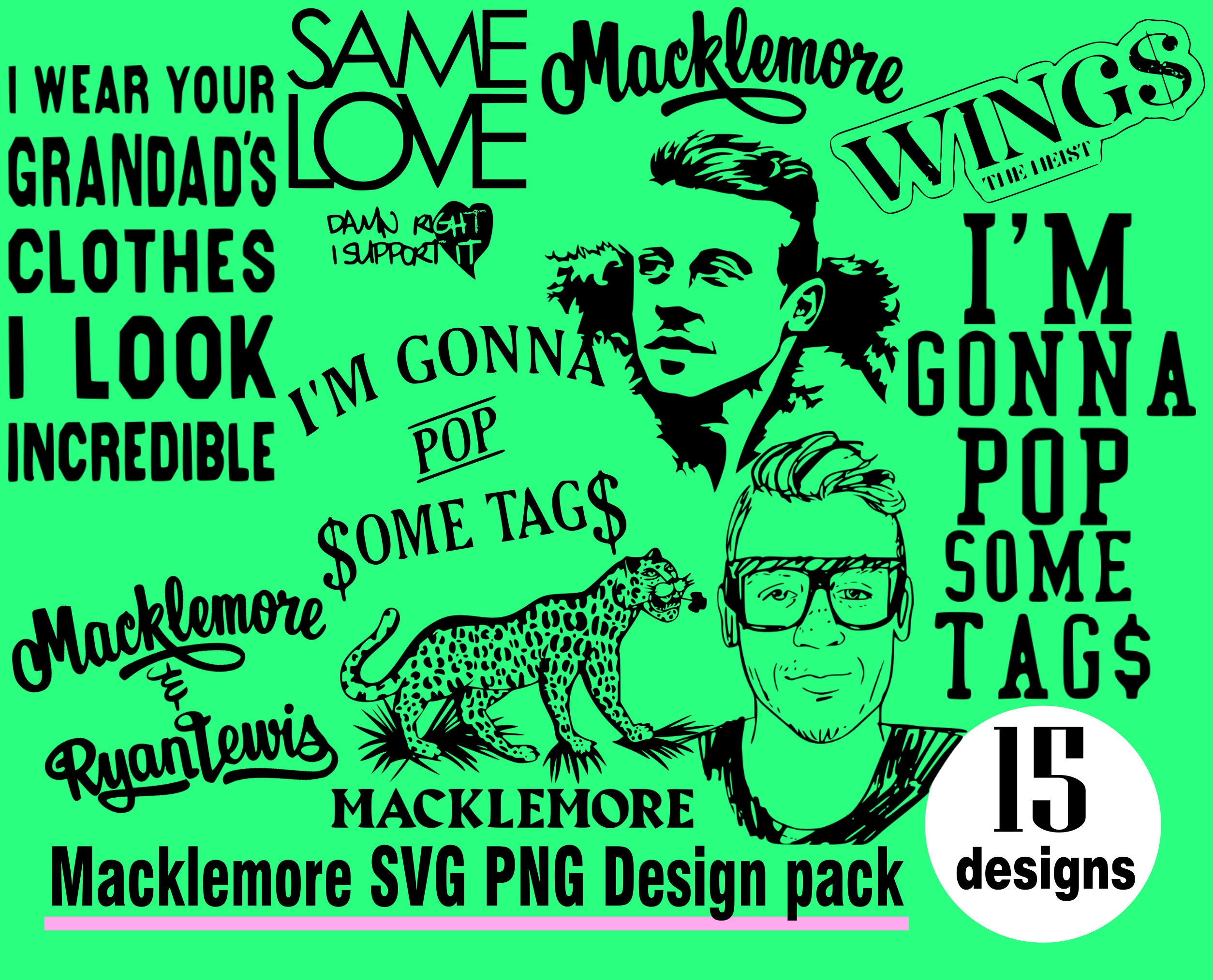 Macklemore Wings Poster