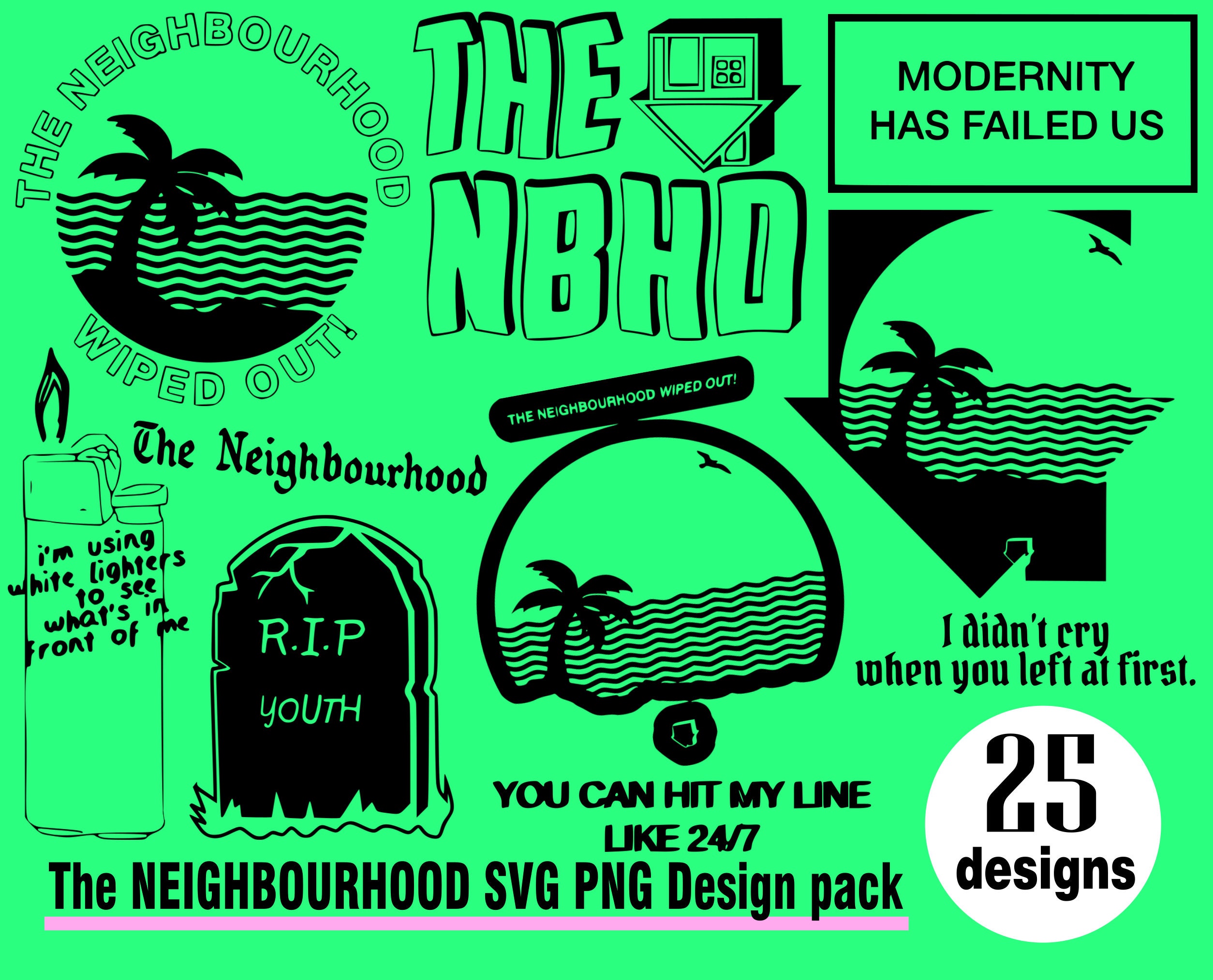 Reflection - The NBHD Sticker for Sale by importato