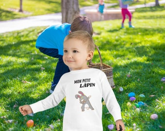 Sweat en molleton pour enfants Mon petit Lapin