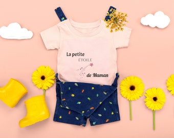 T-Shirt bébé, La petite étoile de Maman