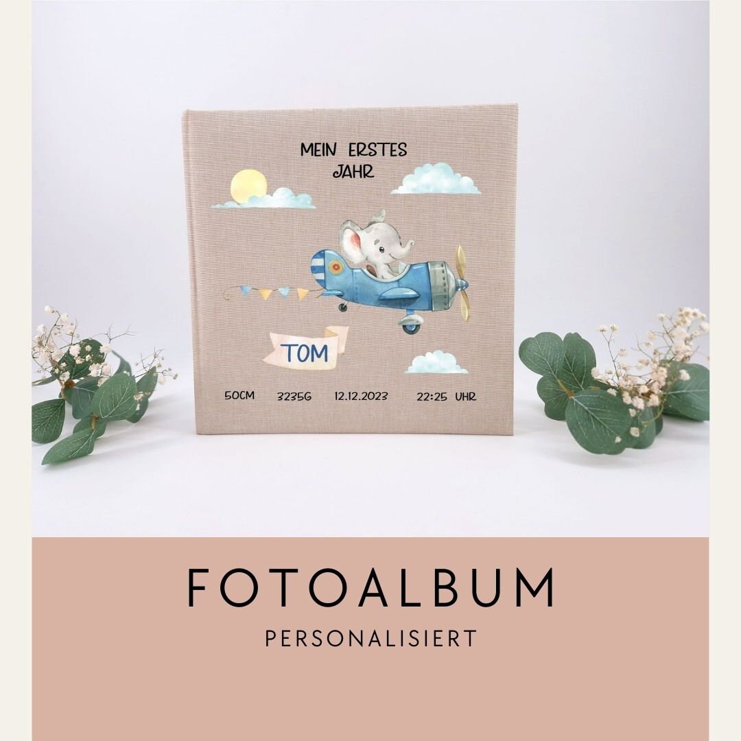 Album Fotografico Personalizzato - Bambini - Nascita - Di Lecosedig - Foto 4