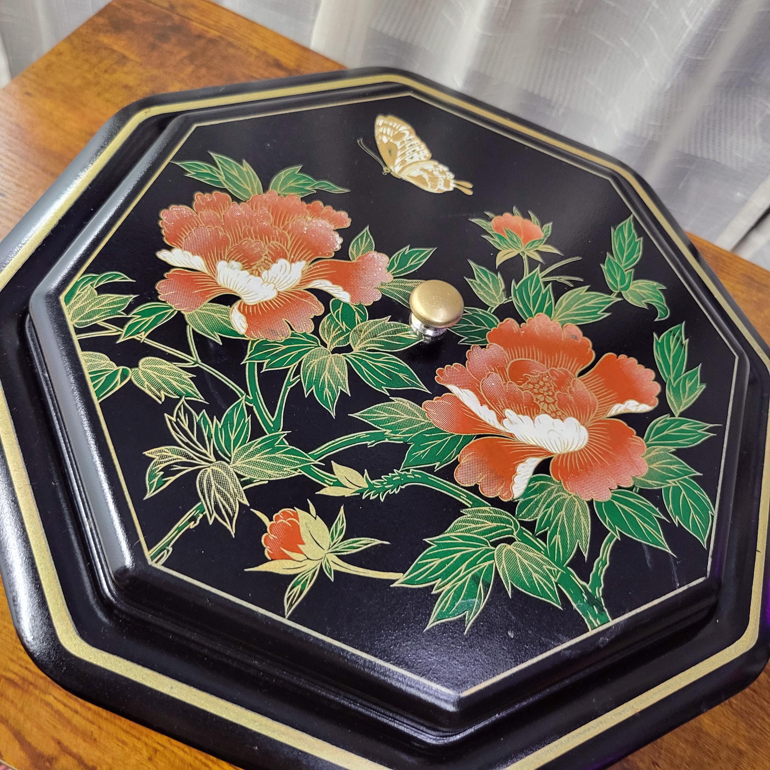 lalune. 　アントニスカーデュー　木のお皿 Japanese Lacquerware Lazy Susan - Etsy