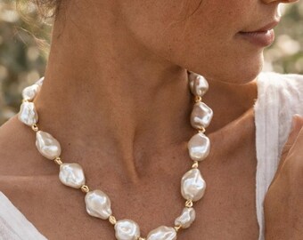 Pearl Necklace - Pearl Jewelry - Gift for her