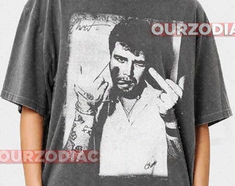 Camiseta de Alex Warren con el dedo medio / Fan Art, Gráfico llamativo