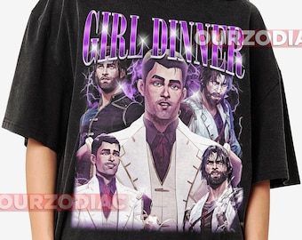 Girl Dinner Jayce Arcane LOL Unisex Heavy Cotton Tee - Witchy Goth Blogger Halloween Shirt, Dark Gothic Retro Clothing, Spooky Graphic