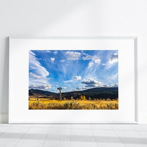 Herbst in Wyoming - USA | Grand Teton NF | Landschaftsdruck | Natur Print | Fotografie Druck | Wandkunst | Wandbild | Plakat