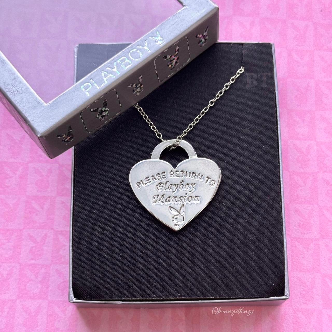 Playboy merch shop necklace