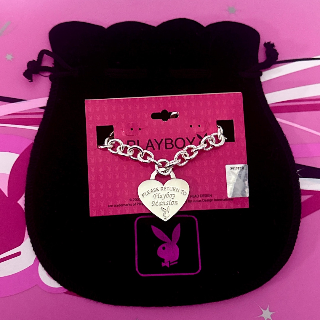 Playboy Please Return to Playboy Mansion Bracelet NWT - Etsy