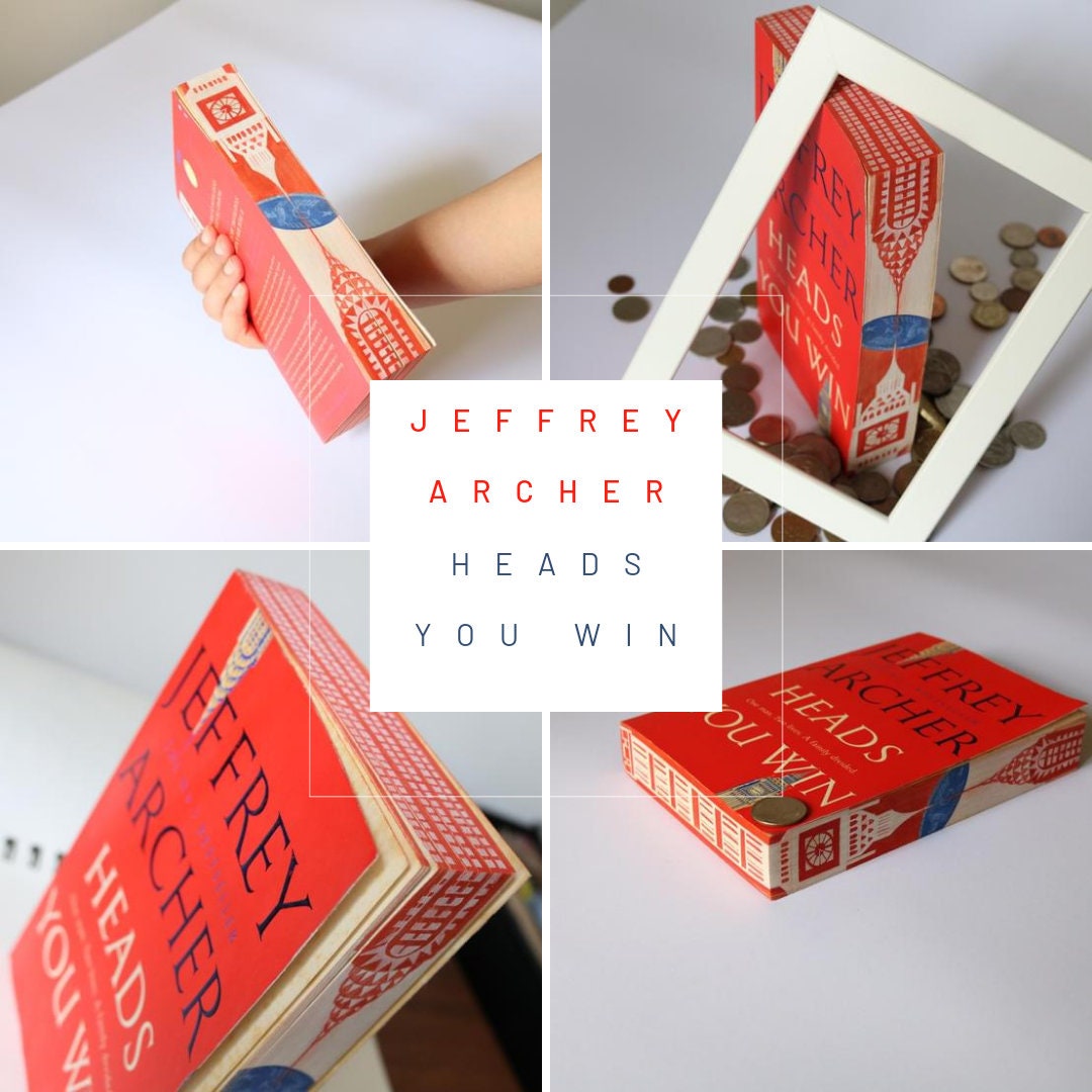 Heads You Win Book Painting Etsy