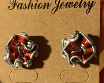 Recycled Nespresso stud earrings