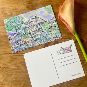 Postal artística de Cracovia, Polonia