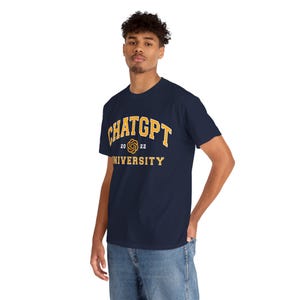 Uniseks T-shirt CHATGPT University