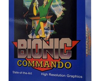 Bionic Commando [NES] Replacement Box | Empty box | Replacement Box | Cardstock case