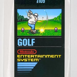 NES Golf - Replacement Label Sticker pre-cut