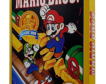 Mario Bros [NES] Ersatzbox | Leerbox | Replacement Box | Cardstock Case