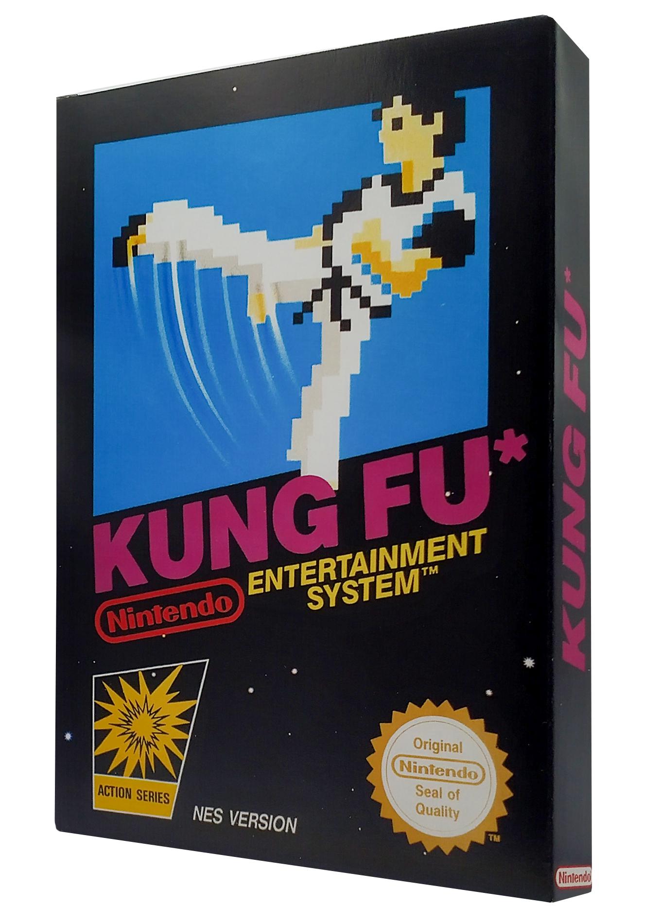 Kung Fu [NES] Replacement Box | Empty box | Replacement Box | Cardstock case