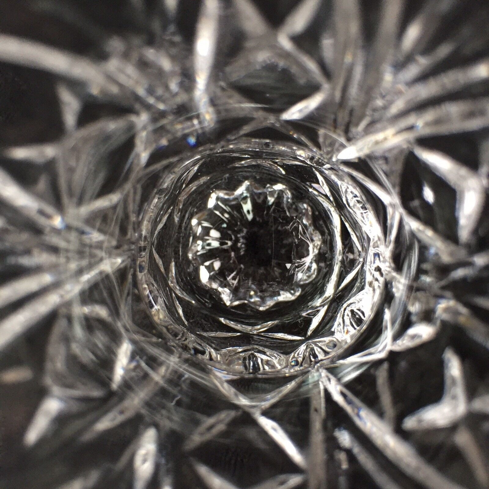 Crystal Glass Votive Candle Holders Small Round Clear Cut Etsy