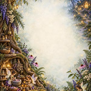 Kit de diario de hadas celtas, 63 páginas imprimibles tamaño A4, diario de fantasía encantada (descarga digital) imagen 14