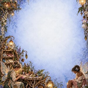 Kit de diario de hadas celtas, 63 páginas imprimibles tamaño A4, diario de fantasía encantada (descarga digital) imagen 19