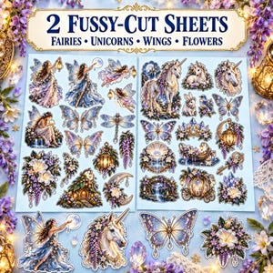 Kit de diario de hadas celtas, 63 páginas imprimibles tamaño A4, diario de fantasía encantada (descarga digital) imagen 11