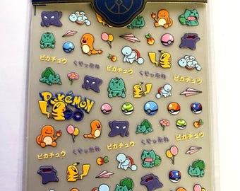 Set Of 5D Nail Decals Themed Nail Art Character Themed Stickers